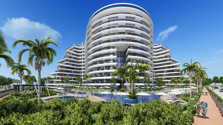 New off-plan project in Antalya